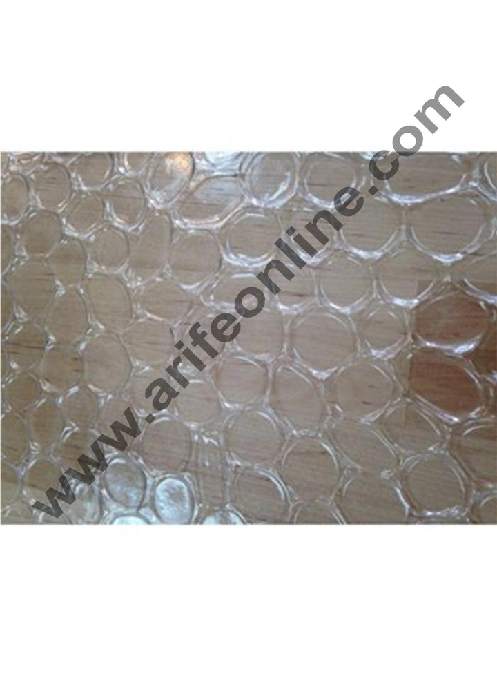 Cake Decor Include Brick Oval and Cobblestone Pattern Texture Sheet( set of 3 Pcs )
