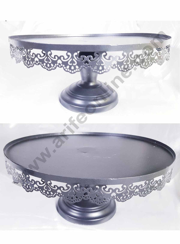 Cake Display Stand Black