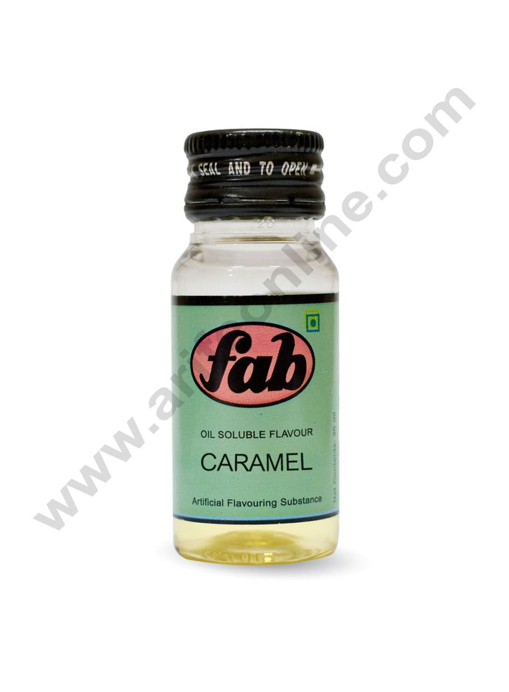 Fab Oil Soluble Flavours - Caramel (30 ML)