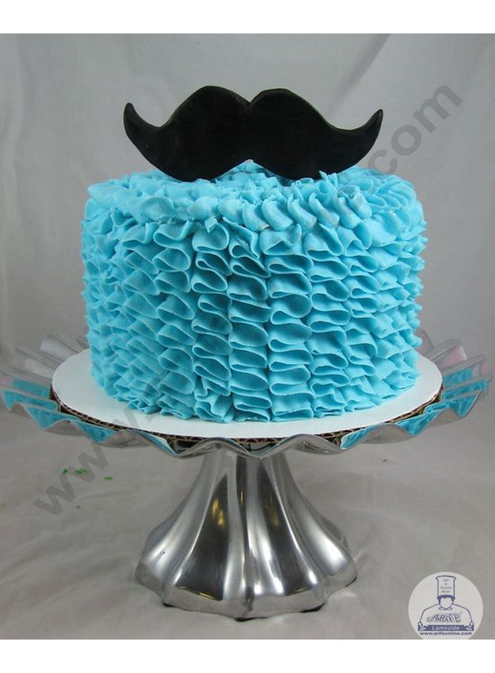 Cake Decor 3 Pieces Mustache Shape Steel Cutter Bakeware Mould Biscuit Mould Set Cake Decoration Tools