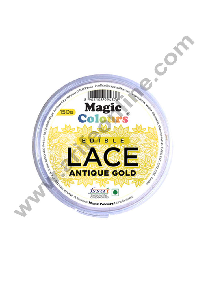 Magic Colours - Edible Lace - Antique Gold- 150g
