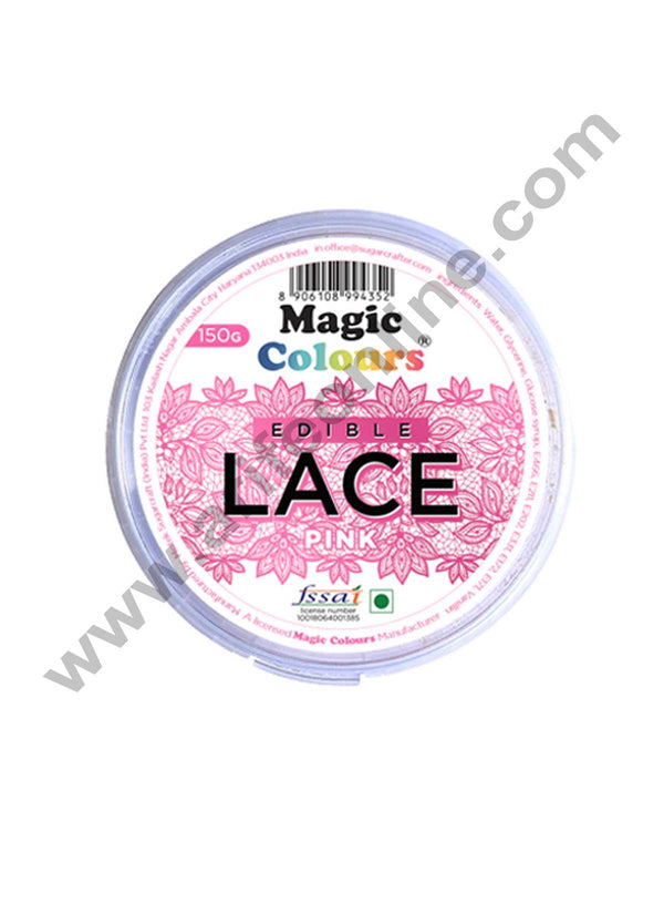 Magic Colours - Edible Lace - Pink - 150g