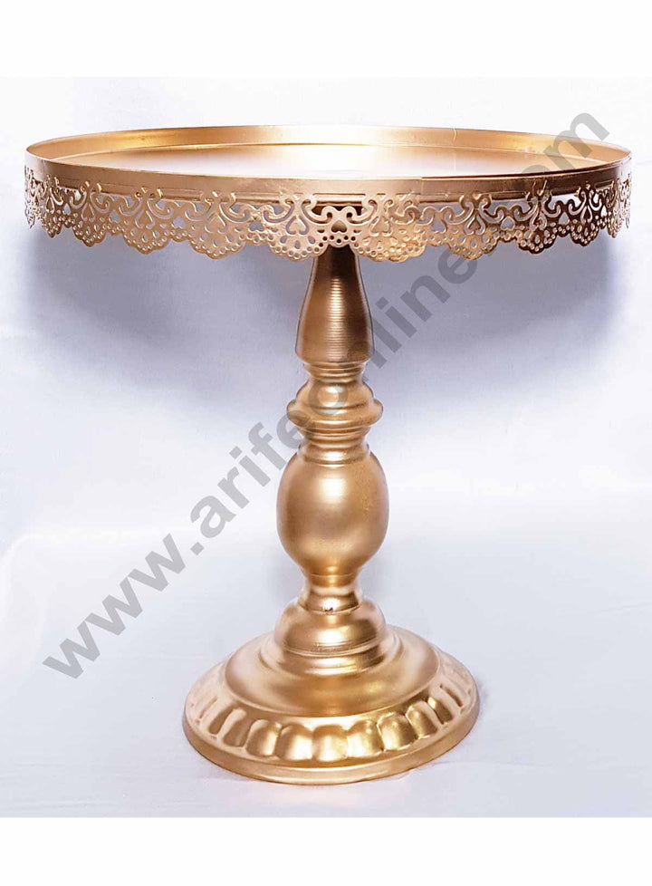 Cake Display Stands Golden 12 inch Height