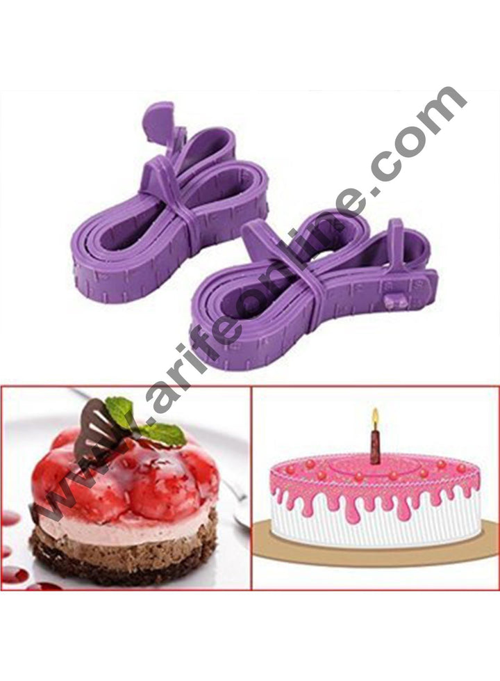 Cake Decor Silicone Fondant Cake Measuring Tape Measuring Ruler Cake Baking Tools Ruler