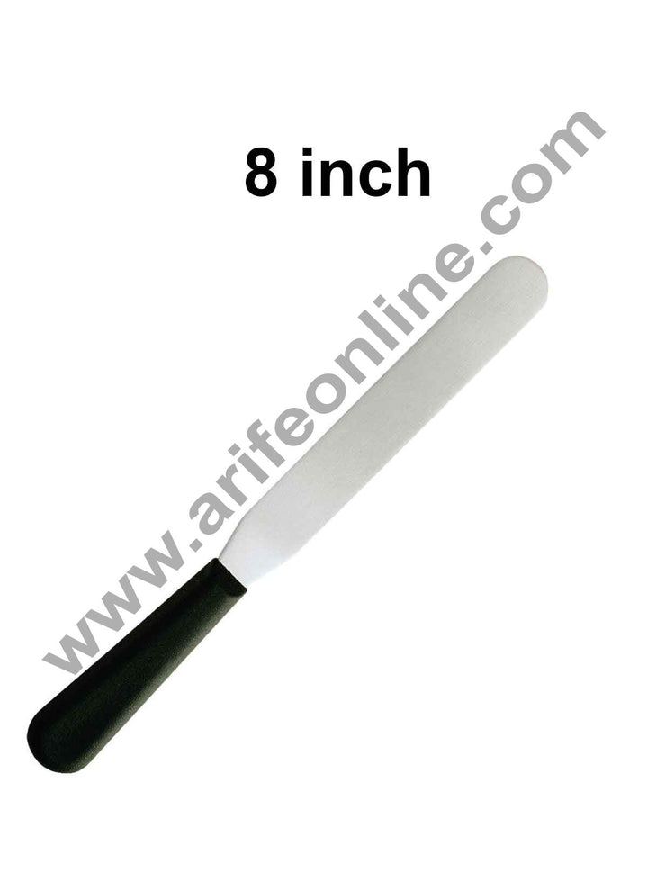 Cake Decor Stainless Steel Cake Palette Knife Icing Spatula - 8 inch/ 1 Piece