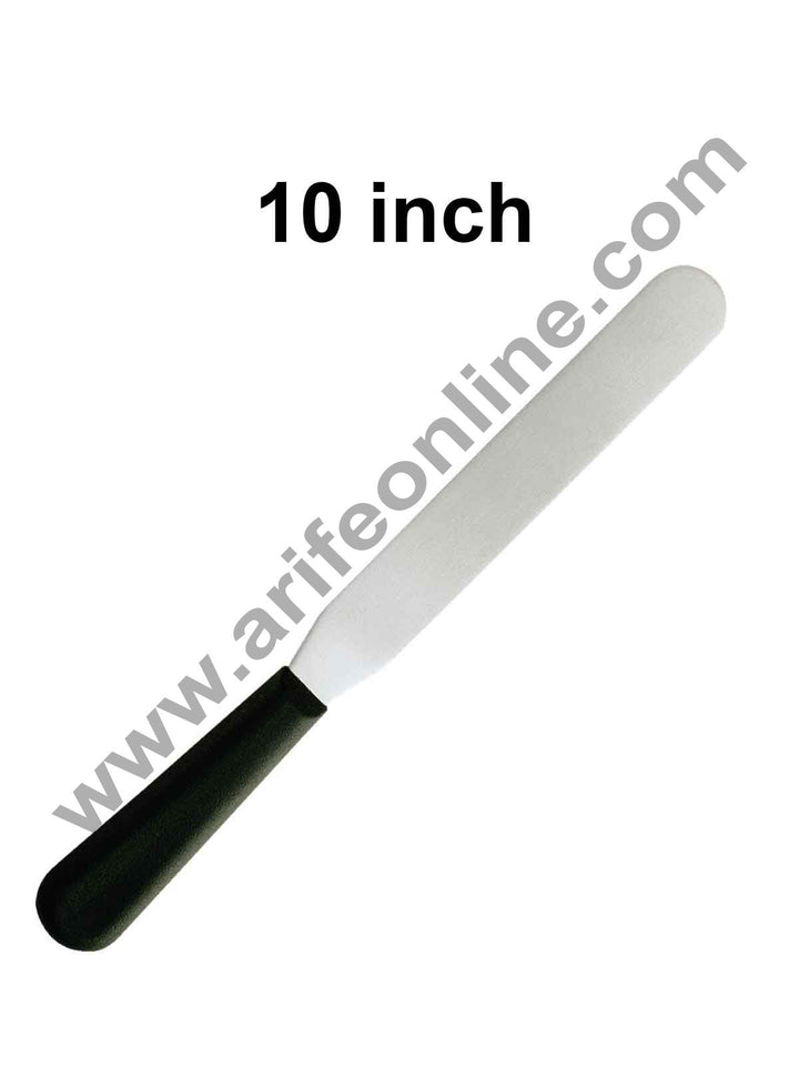 Cake Decor Stainless Steel Cake Palette Knife Icing Spatula - 10 inch/ 1 Piece