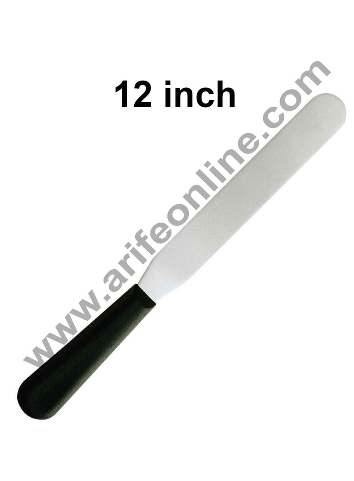 Cake Decor Stainless Steel Cake Palette Knife Icing Spatula - 12 inch/ 1 Piece