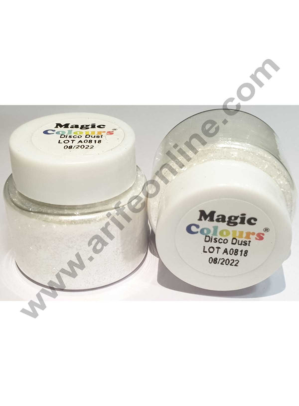 Magic Colours Edible Disco Dust-Pearl