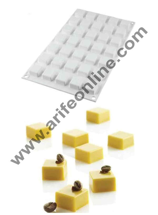 Cake Decor Silicon Micro Square Design Cake Mould Mousse Cake Mould Silicon Moulds