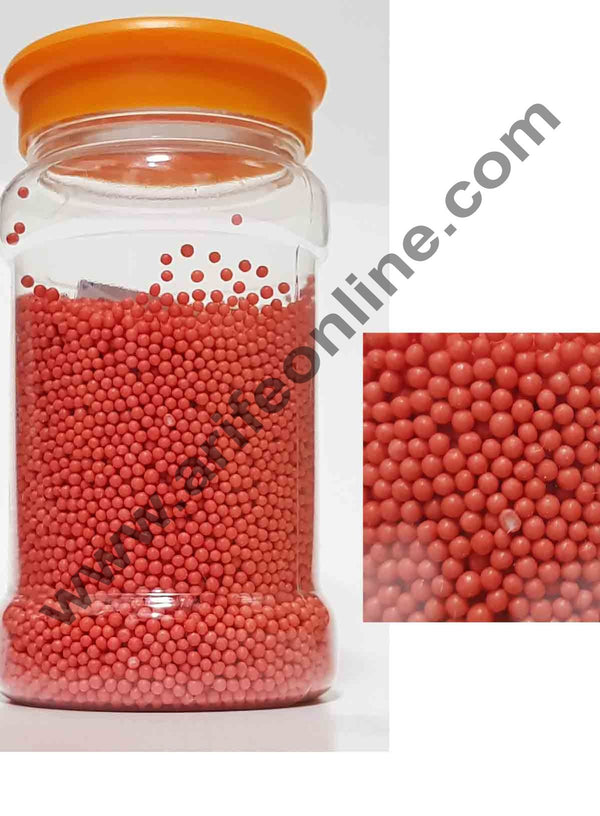 Cake Decor Red Color Small Balls Sugar Candy