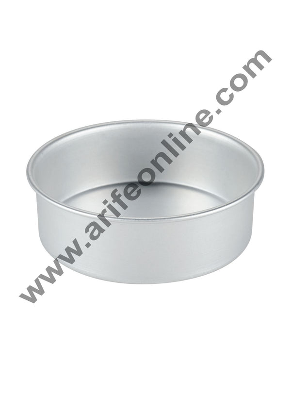 Cake Decor Round Aluminum Cake Mould Thali 6in x 2in