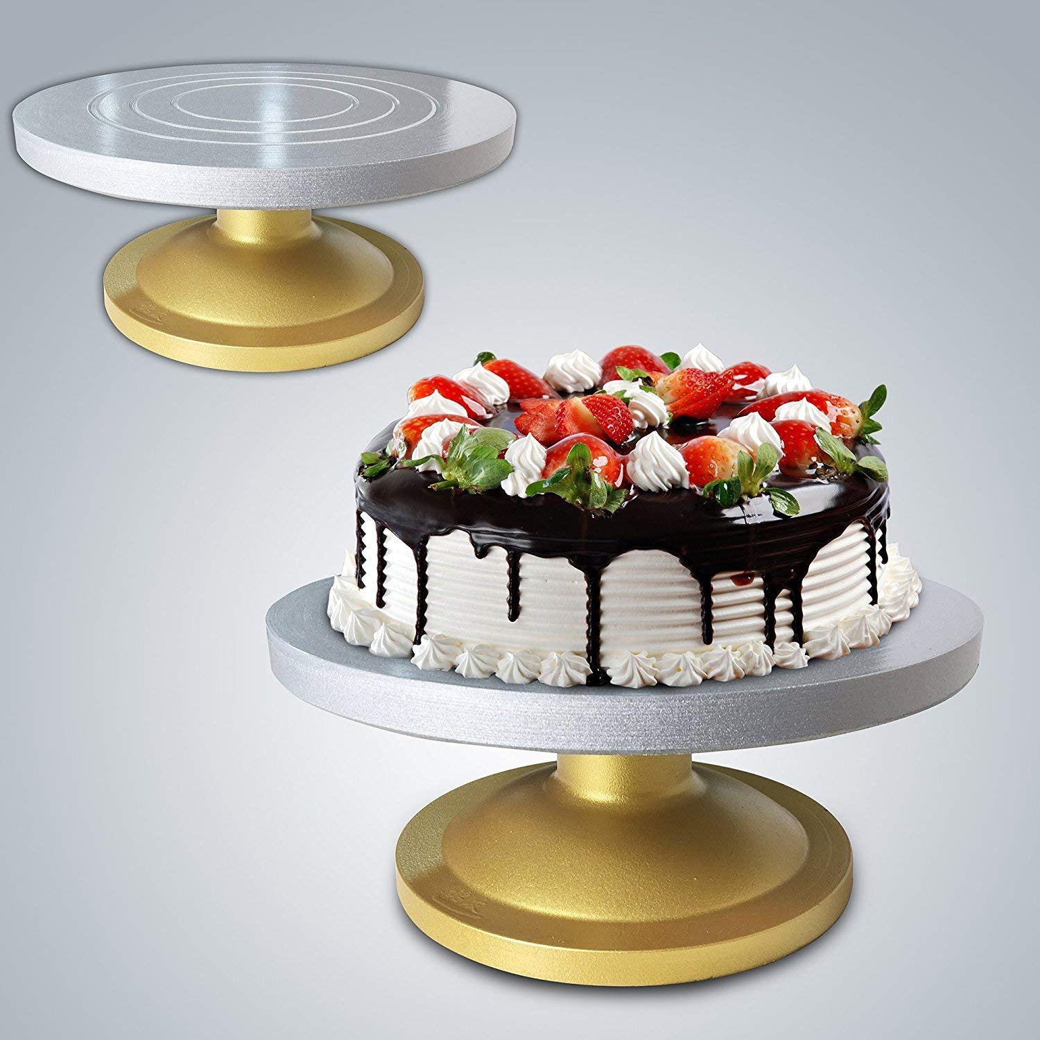 Cake swivel clearance stand