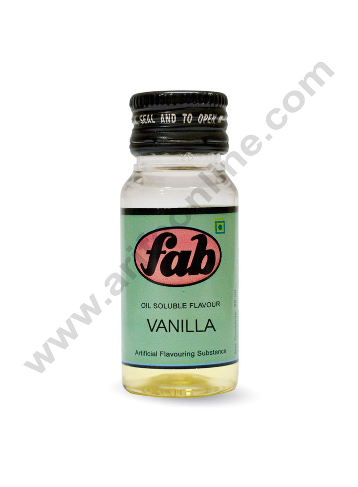 Fab Oil Soluble Flavours - Vanilla (30 ML)