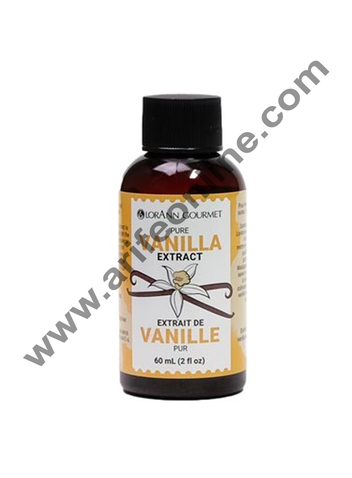 Lorann Gourmet Pure Madagascar Vanilla Extract 2 Oz 60 Ml Arife