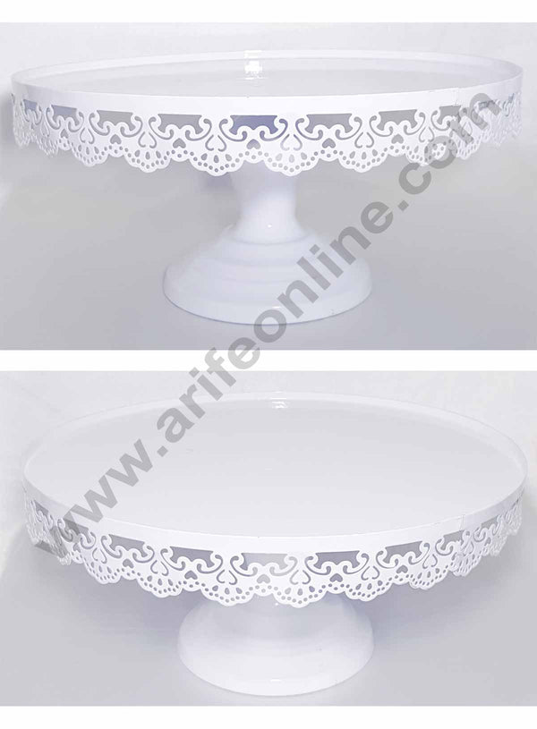 Cake Display Stand White